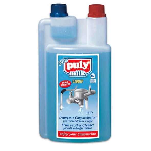 Puly Milk - Liquide nettoyant pour résidus de lait (conduits et pichets) - 1 litre.Puly Caff- Caf Tech Espresso